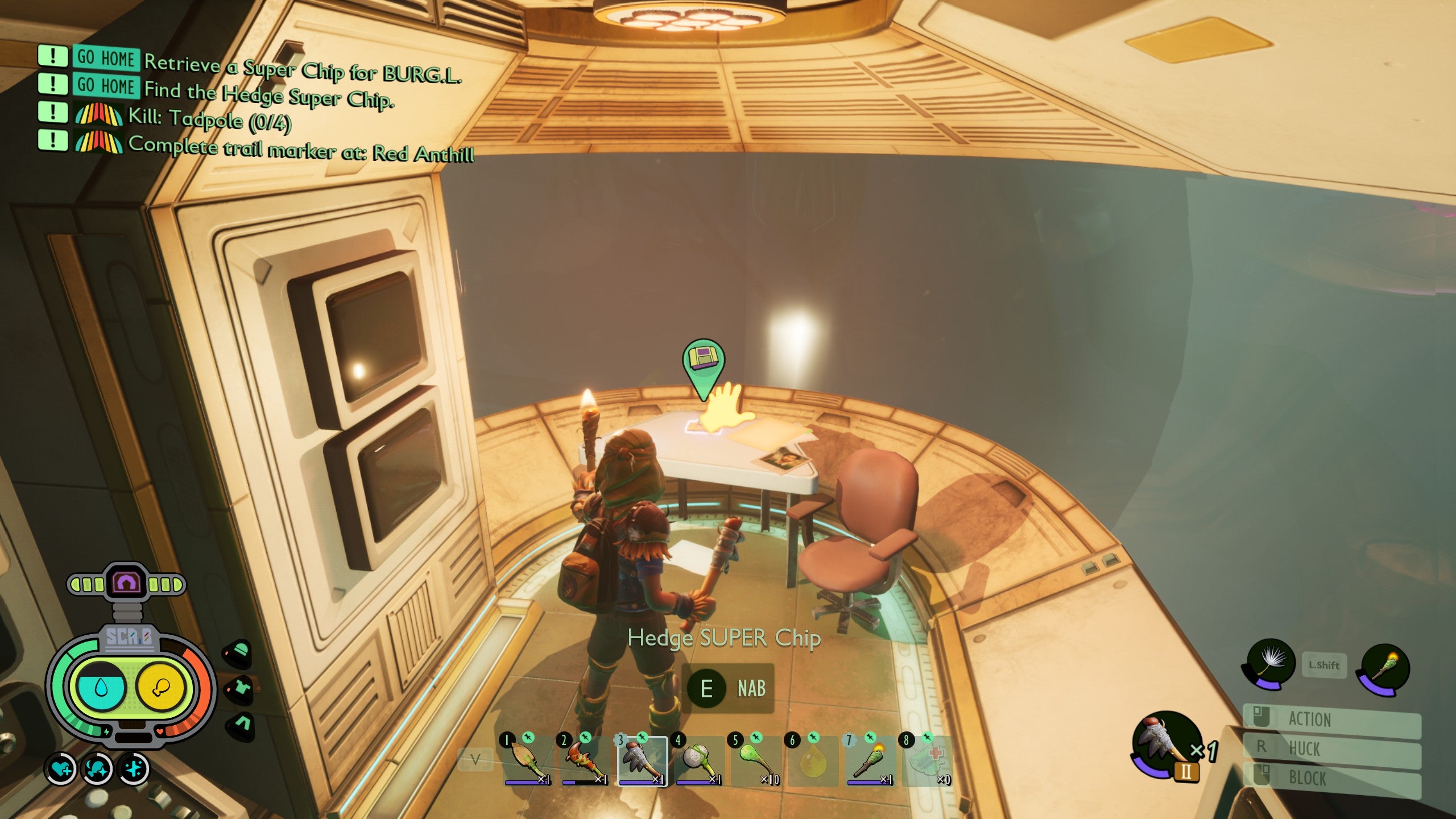 Grounded Where to find the Hedge Lab and the Hedge Lab password VG247